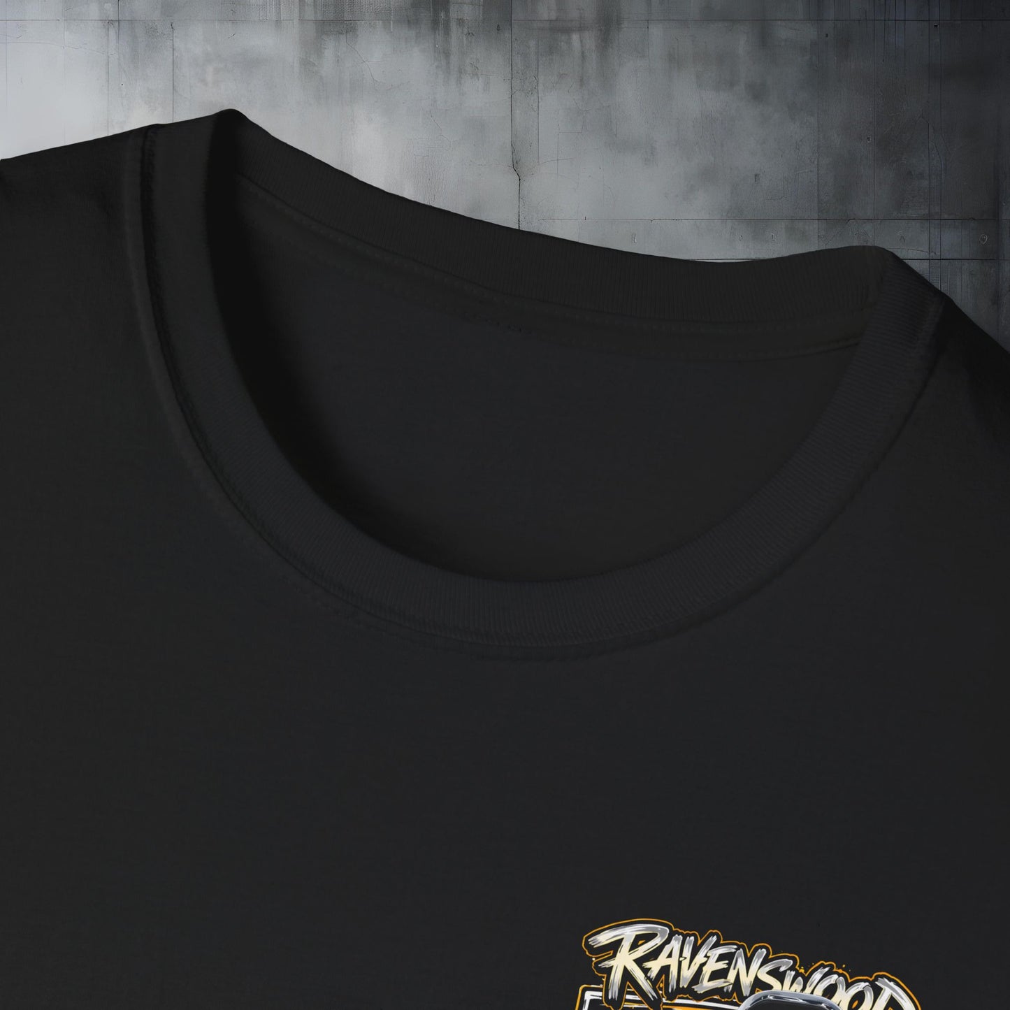 Ravenswood Customs Black Blown XT Falcon Sedan Classic Car T-Shirt