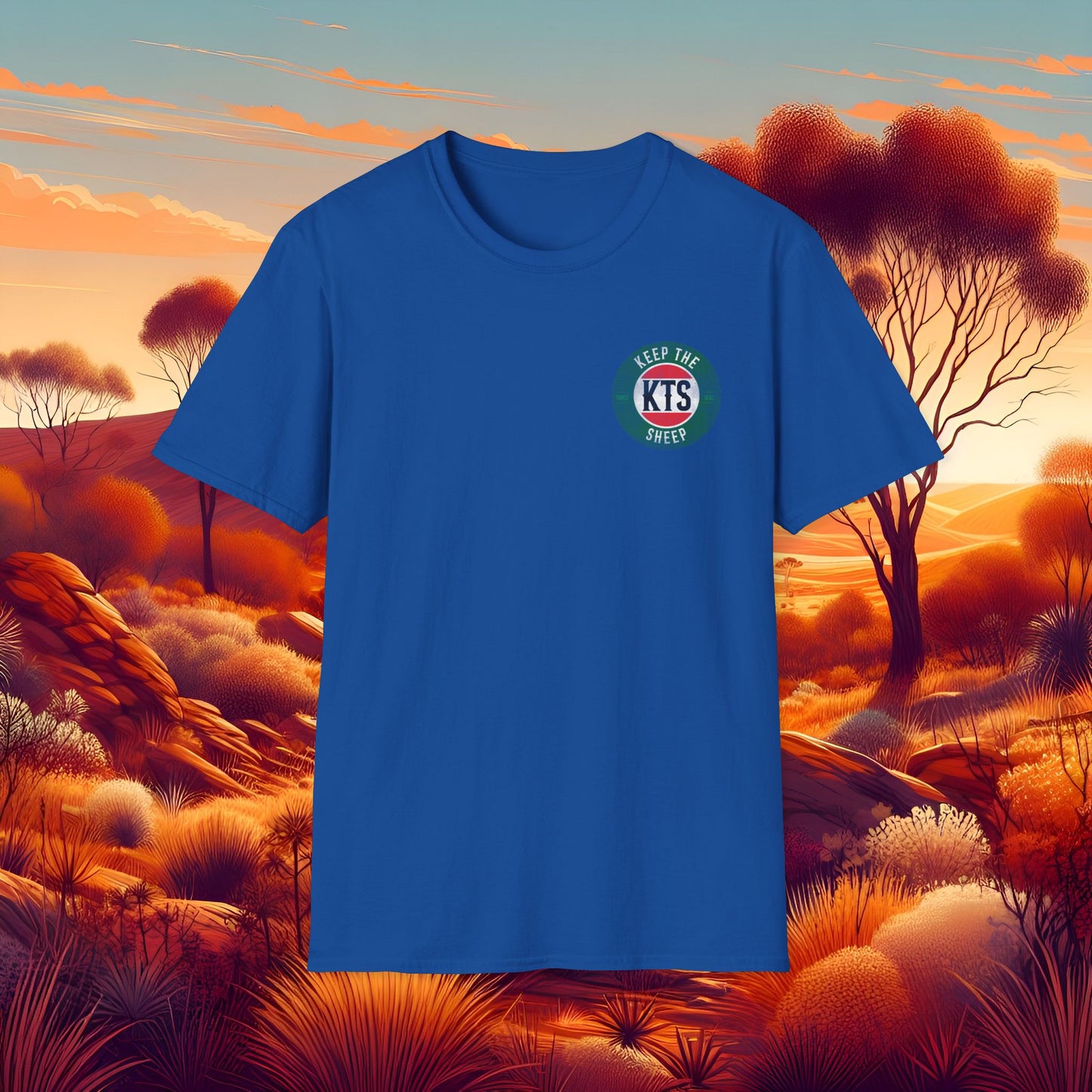 Keep the Sheep #keepthesheep Unisex Softstyle T-Shirt - Bold Graphic Tee for Keep the Sheep movement