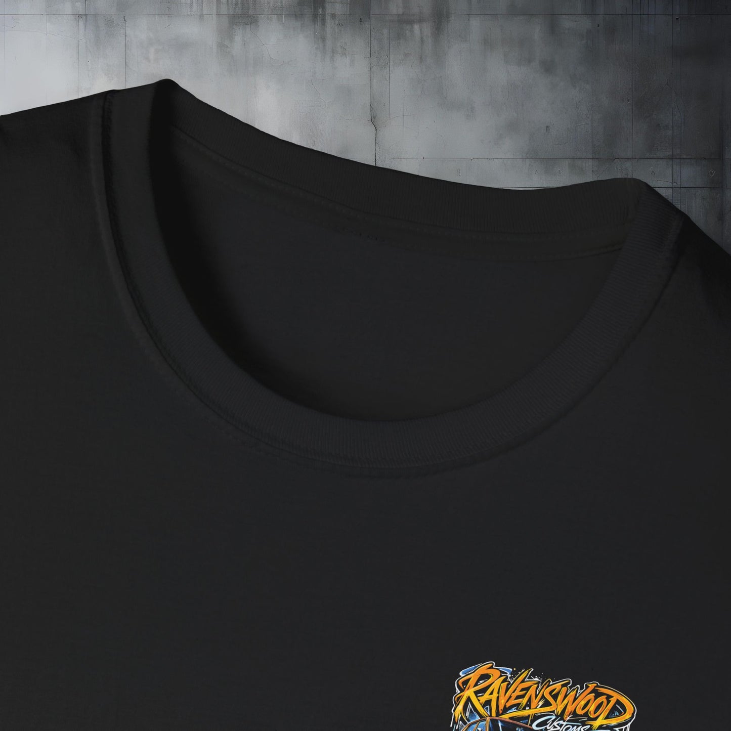 Ravenswood Customs XR GT Falcon Classic Car Stack T-Shirt Vintage Muscle Car Graphic