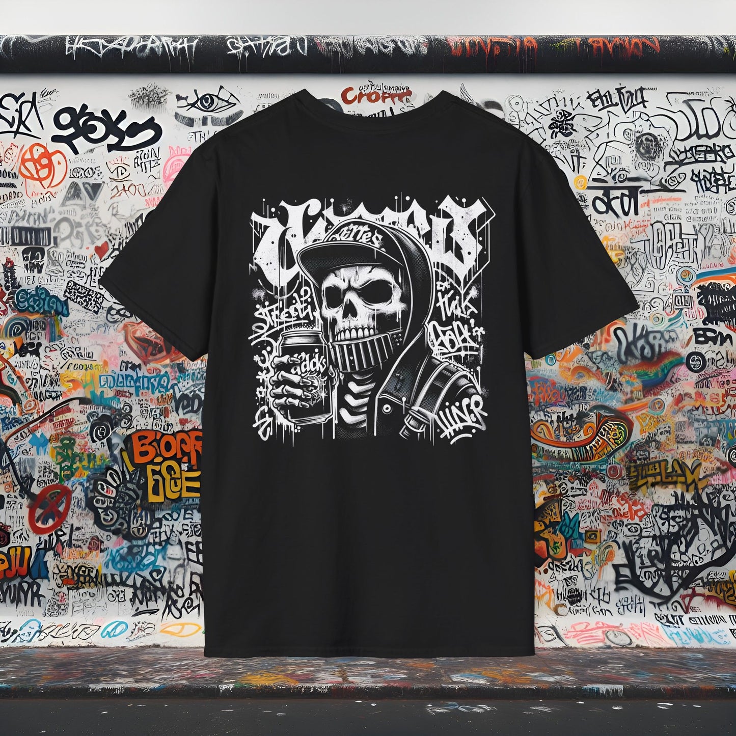 RC Street Skulls 2 Unisex Softstyle T-Shirt