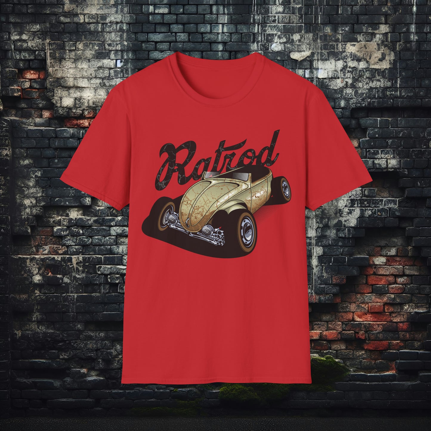 Rat Rod Bug Unisex Softstyle T-Shirt