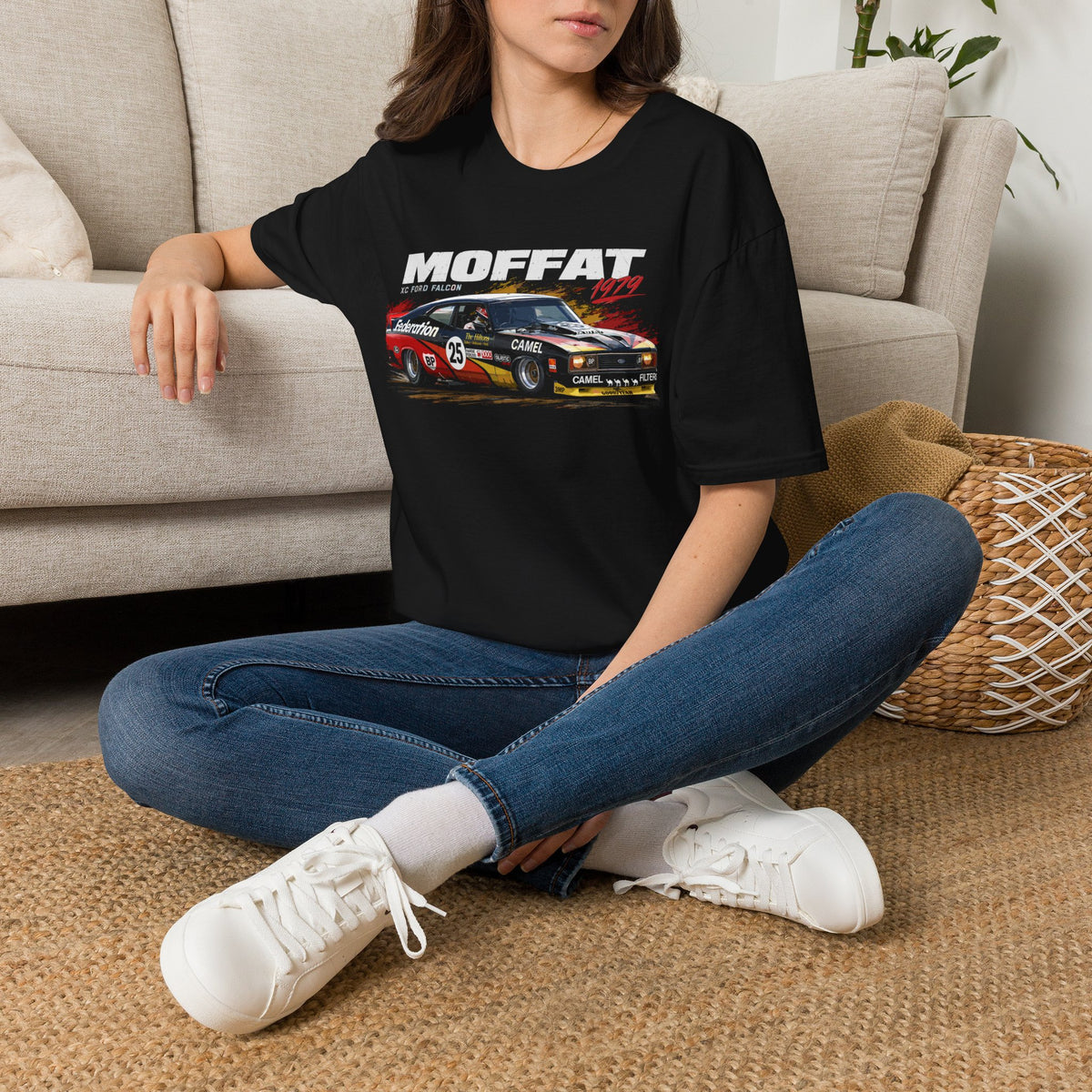 Moffat Racing Muscle Car T‑Shirt Retro Bathurst V8 Tribute Tee