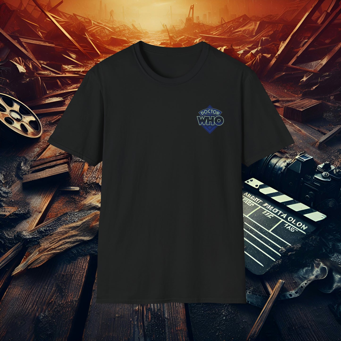 Dr Who Unisex Softstyle T-Shirt