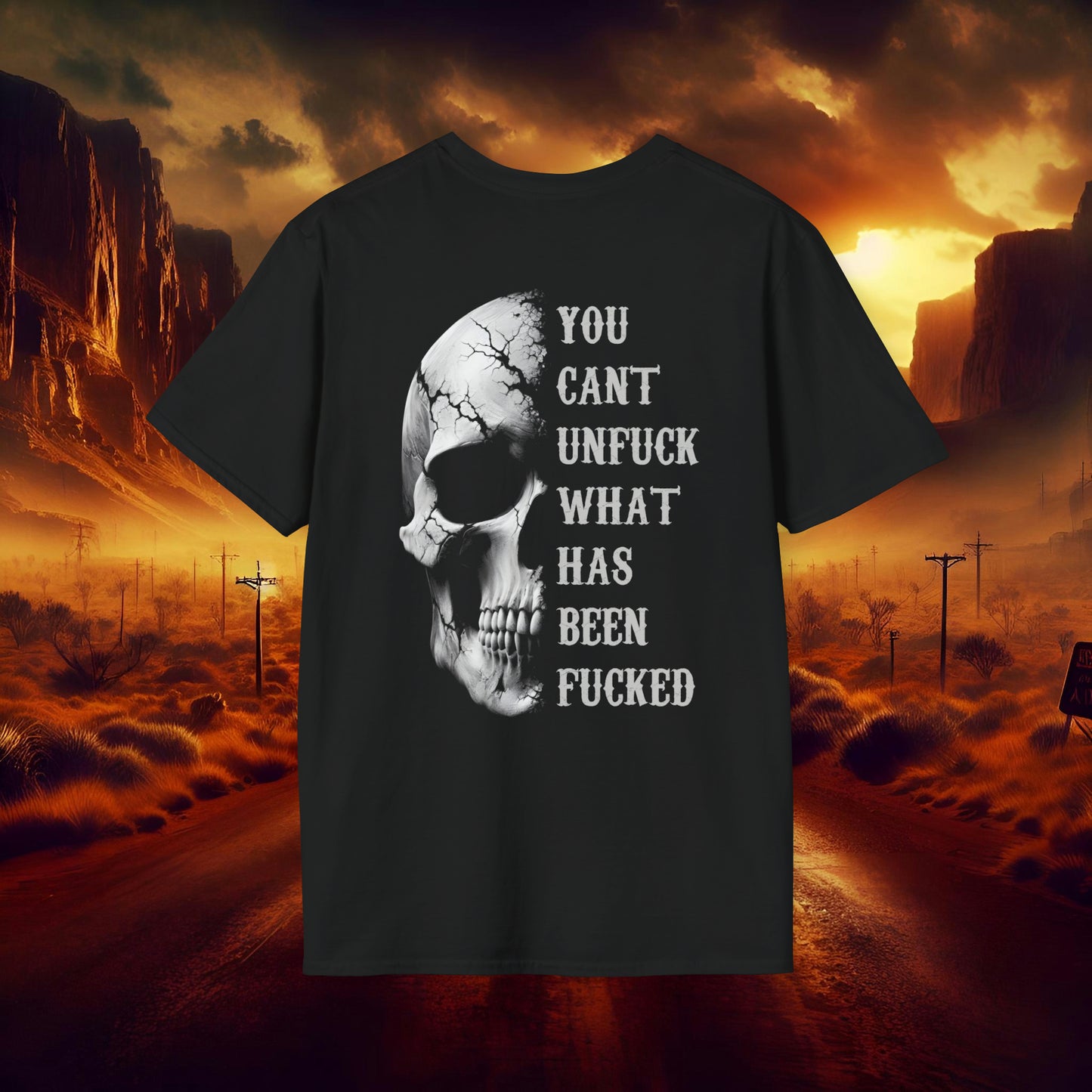 Bogan Customs Unf##ked Unisex Softstyle T-Shirt