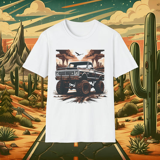 Bowtie Truck 2 Unisex Softstyle T-Shirt