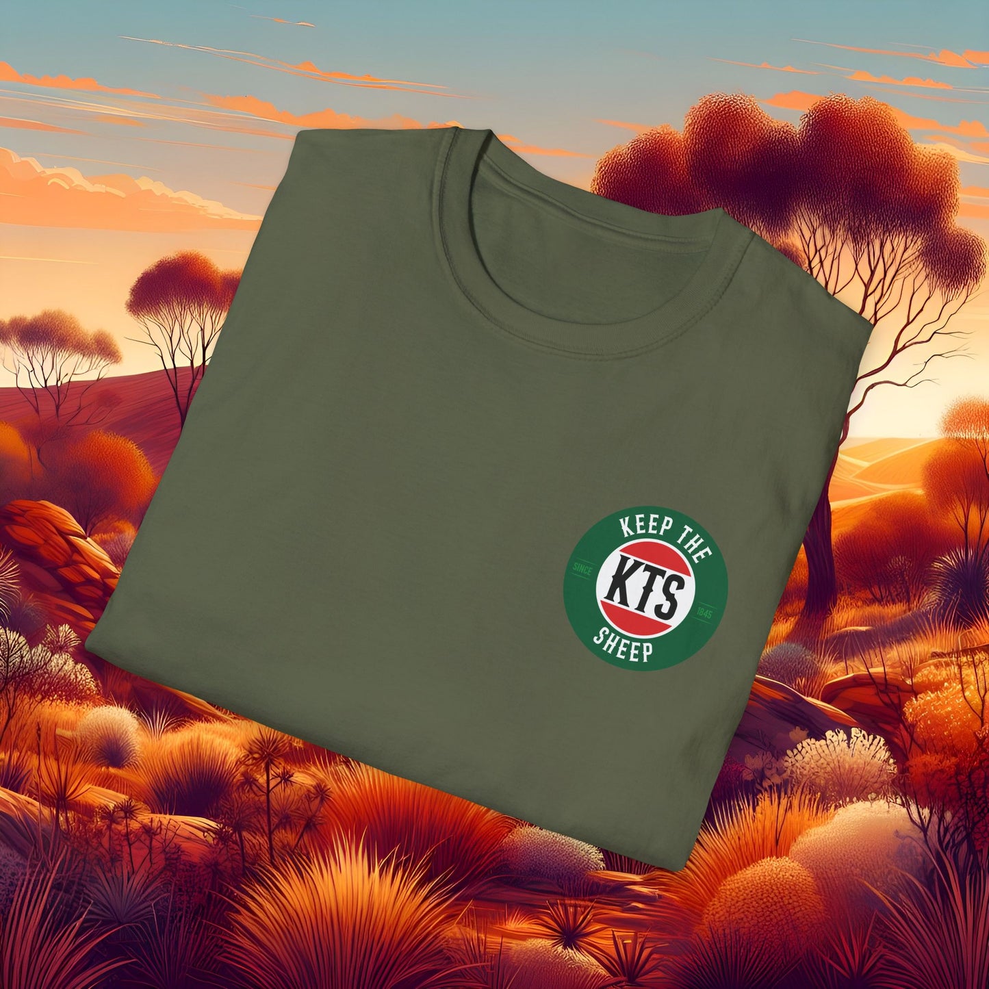 Keep the Sheep #keepthesheep Unisex Softstyle T-Shirt - Bold Graphic Tee for Keep the Sheep movement