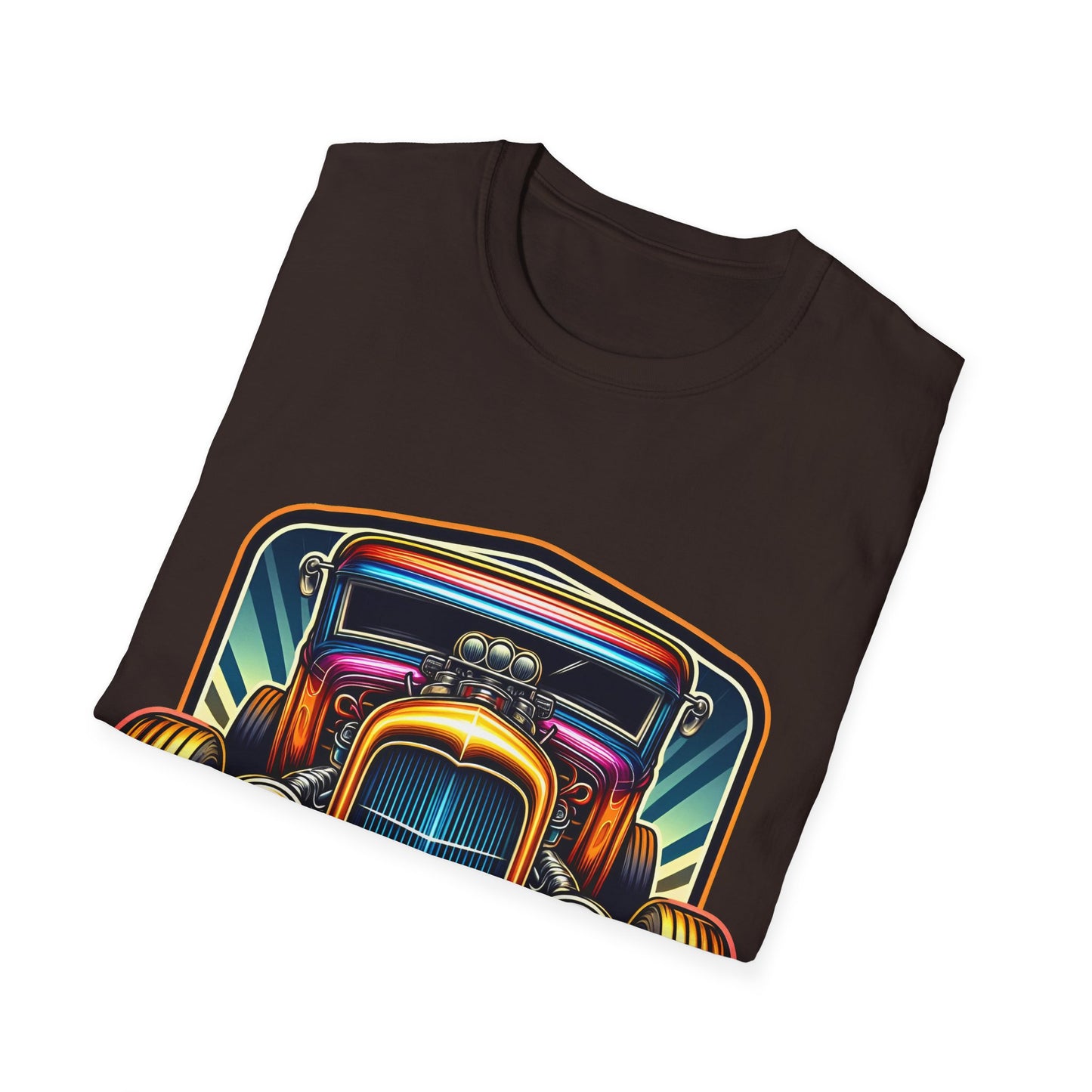 Toon Hot Rod 2 Unisex Softstyle T-Shirt