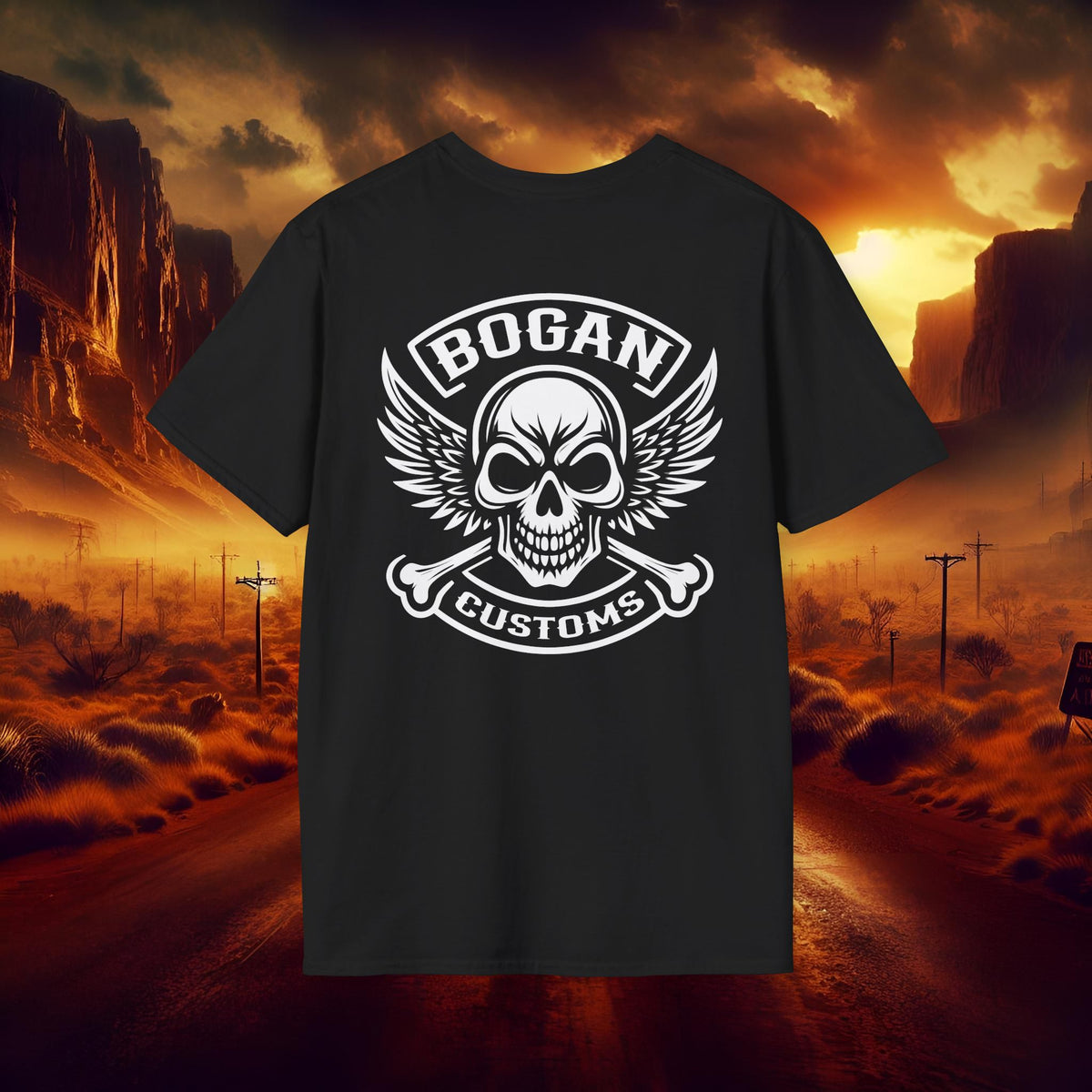 Bogan Customs 1 Unisex Softstyle T-Shirt – Ravenswood Customs