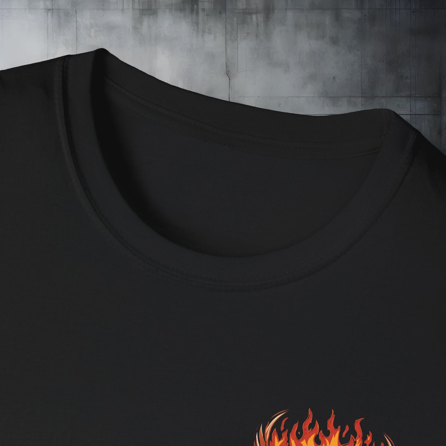 Ravenswood Customs Skull Flames Vtwin T-Shirt Graphic Tee