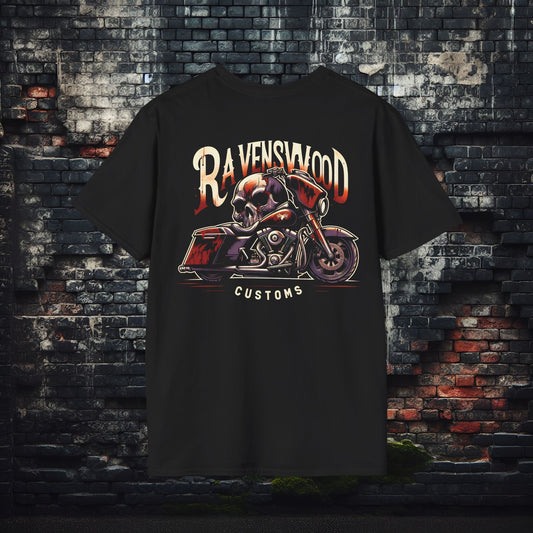 Ravenswood Customs Bagger Unisex Softstyle T-Shirt