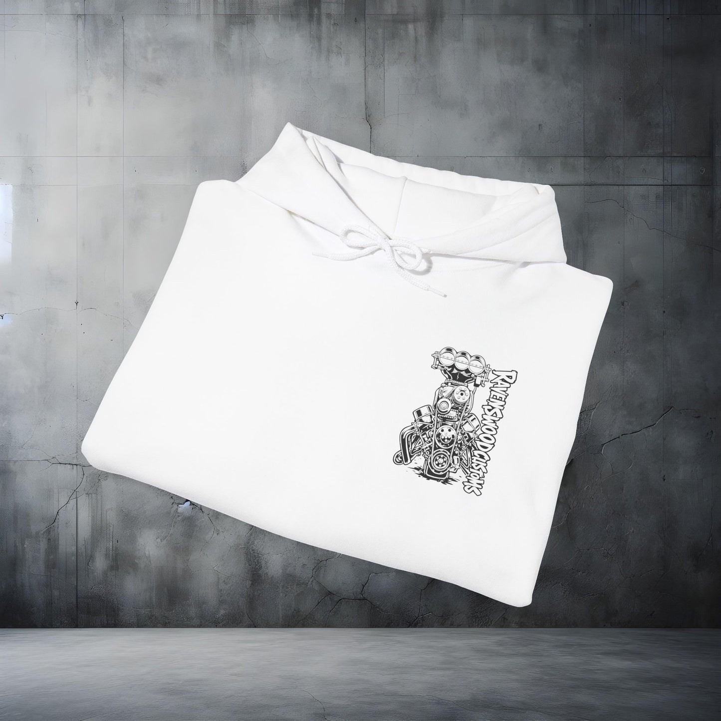 Ravenswood Customs Blown and Injected Chevy V8 Hoodie