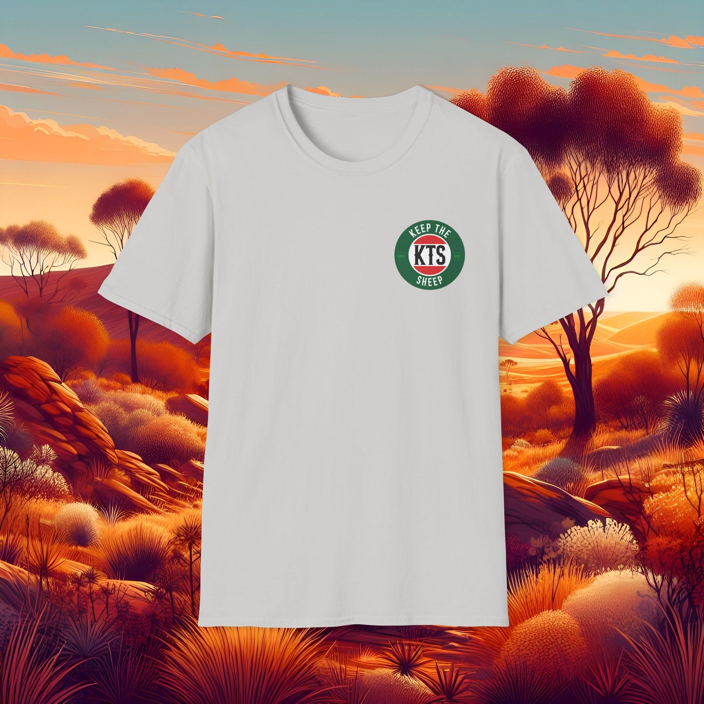 Keep the Sheep #keepthesheep Unisex Softstyle T-Shirt - Bold Graphic Tee for Keep the Sheep movement