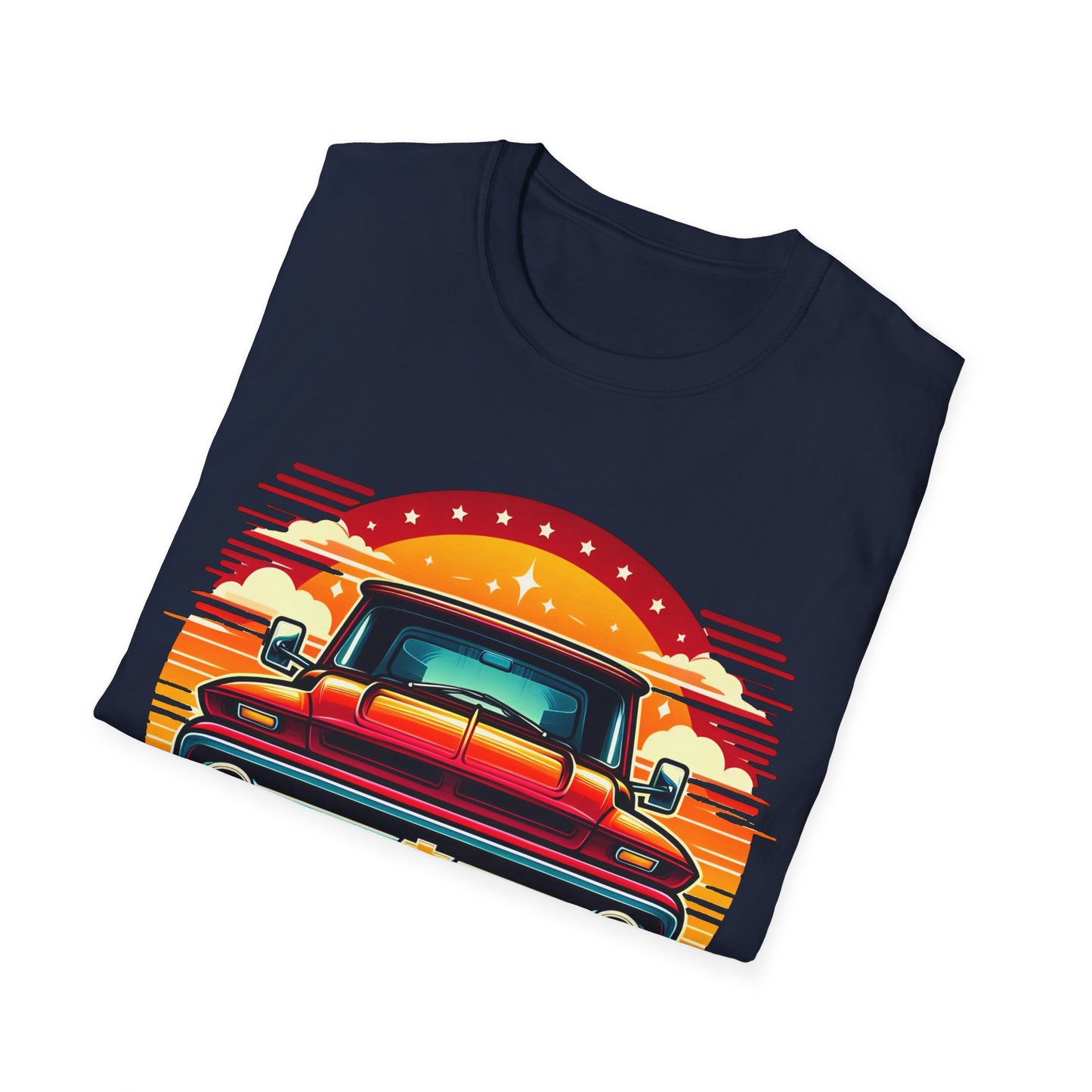 Toon Chevy 1 Unisex Softstyle T-Shirt