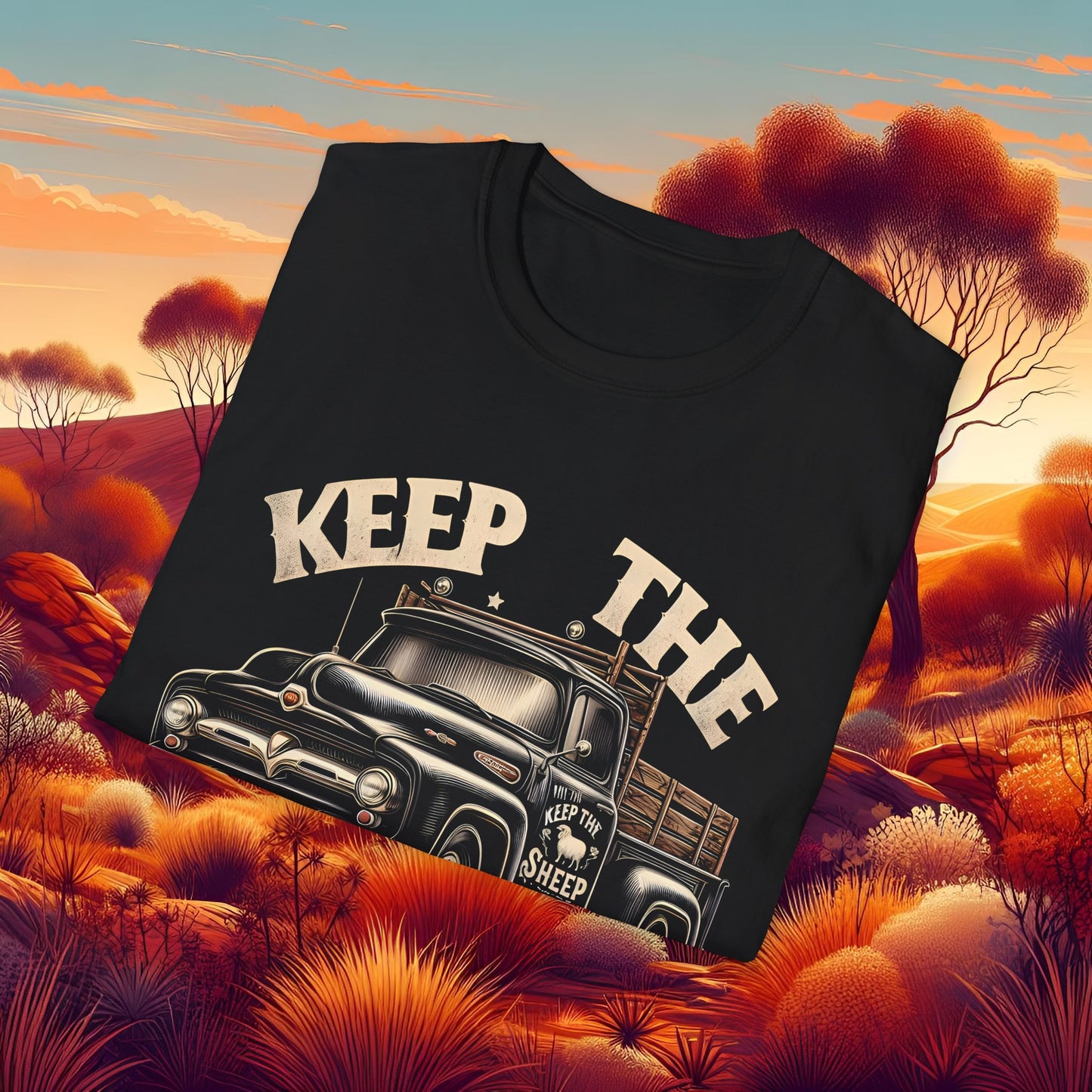 Keep the Sheep Unisex Softstyle T-Shirt