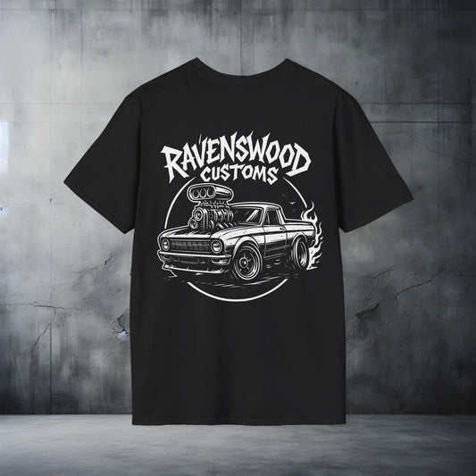 Ravenswood Customs Falcon Ute T-Shirt | Unisex Softstyle Tee