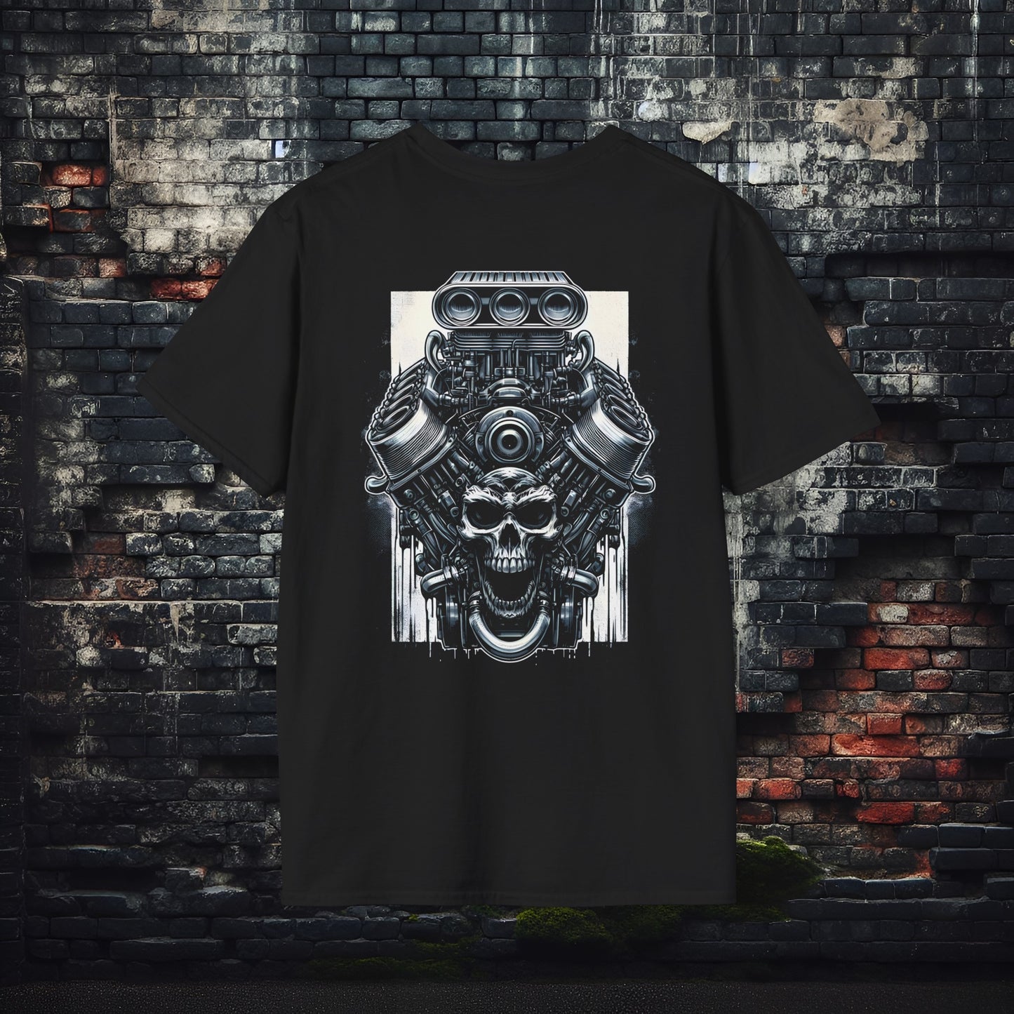 RC Skull Block Unisex Softstyle T-Shirt