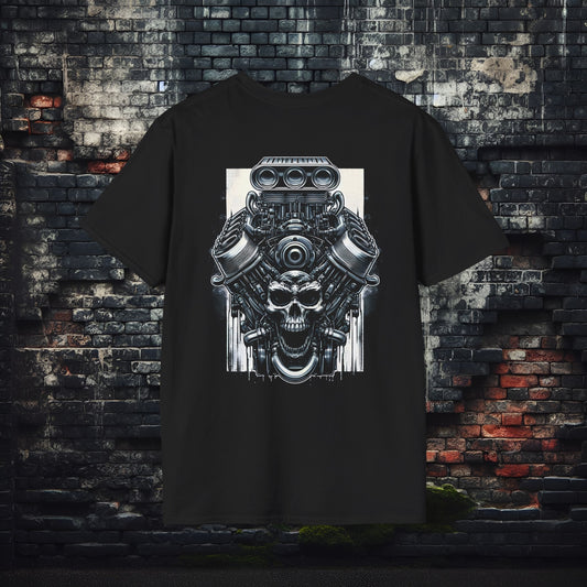 RC Skull Block Unisex Softstyle T-Shirt