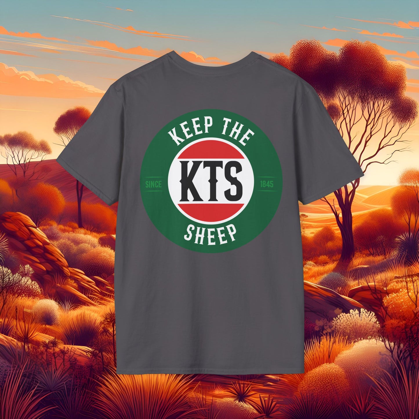 Keep the Sheep #keepthesheep Unisex Softstyle T-Shirt - Bold Graphic Tee for Keep the Sheep movement