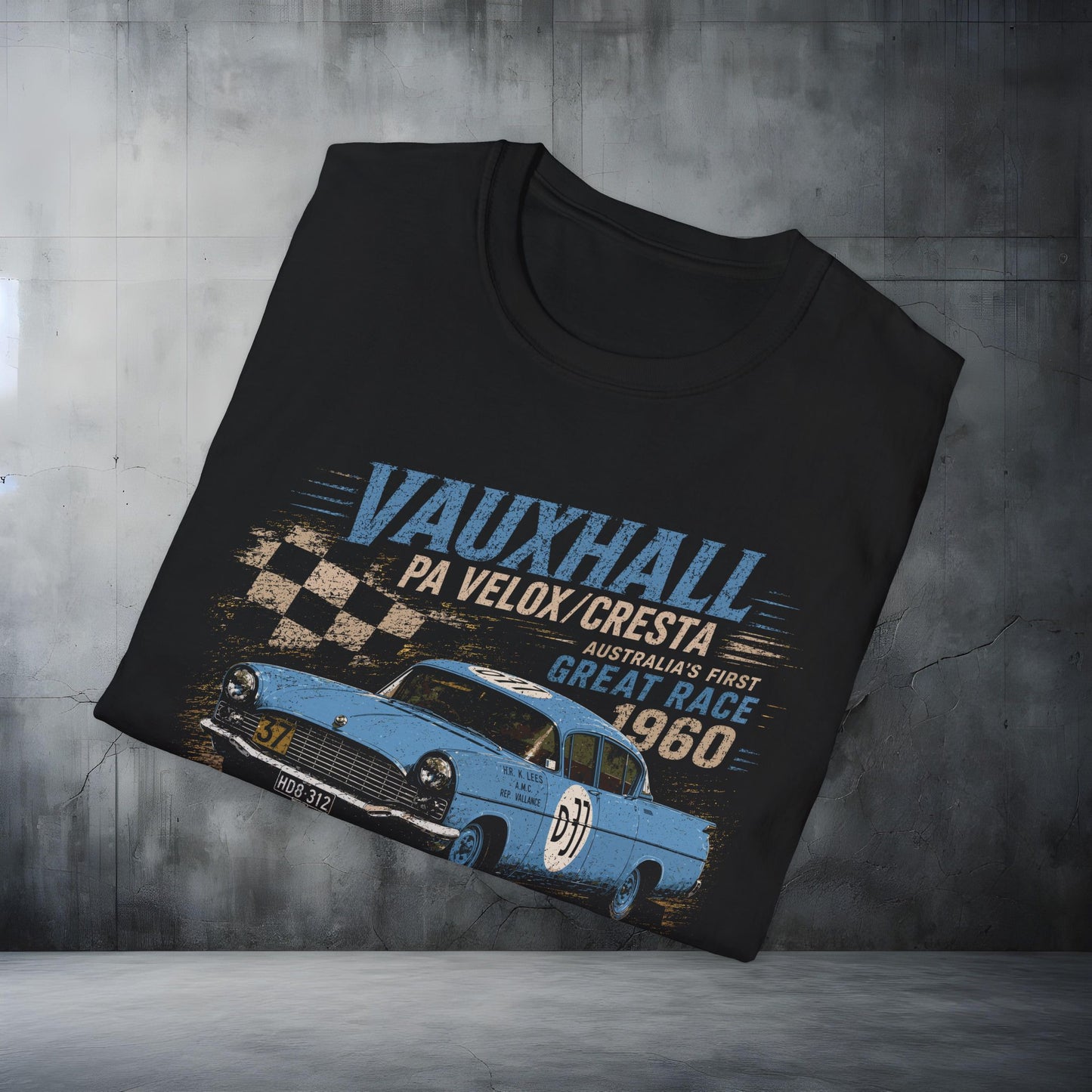 Vauxhall PA Velox/Cresta 1960 Vintage Race T-Shirt