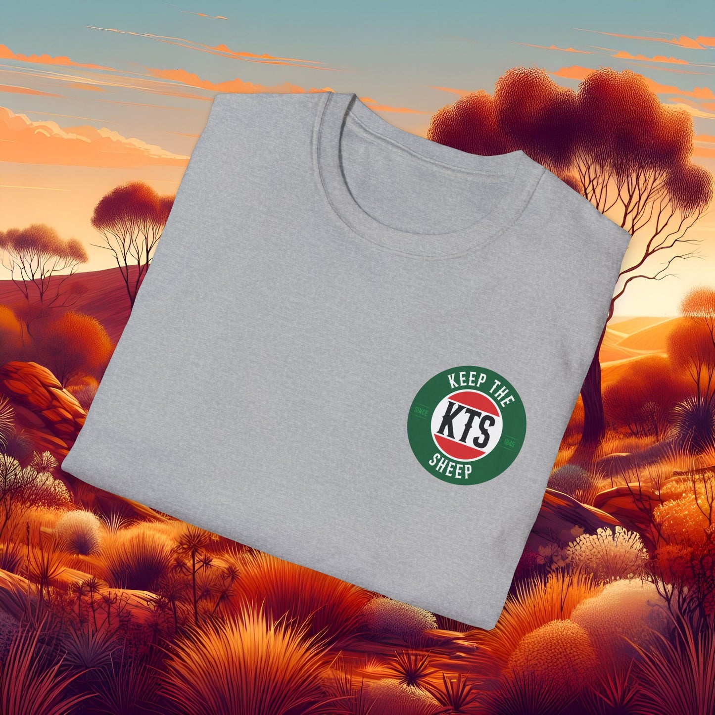 Keep the Sheep #keepthesheep Unisex Softstyle T-Shirt - Bold Graphic Tee for Keep the Sheep movement