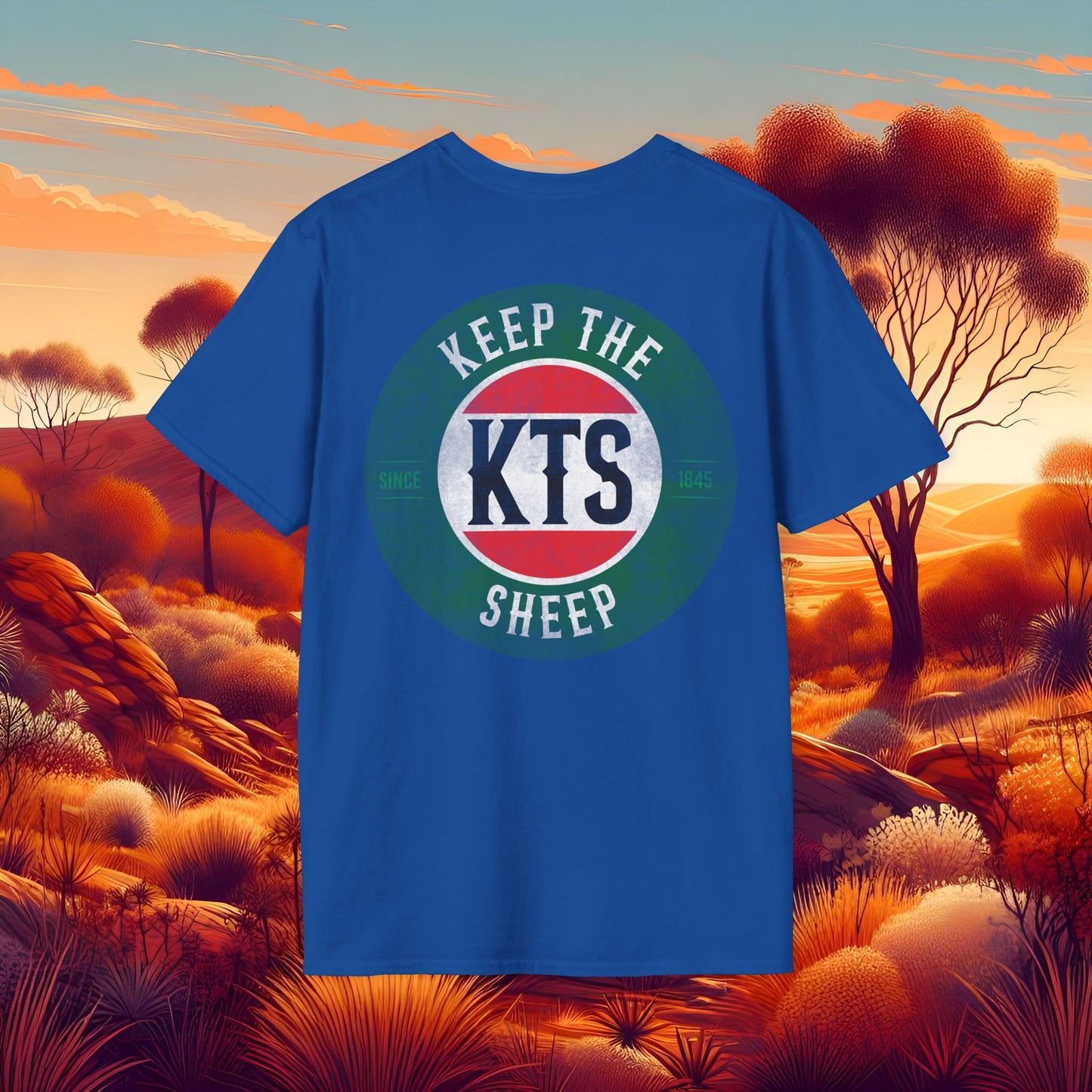 Keep the Sheep #keepthesheep Unisex Softstyle T-Shirt - Bold Graphic Tee for Keep the Sheep movement