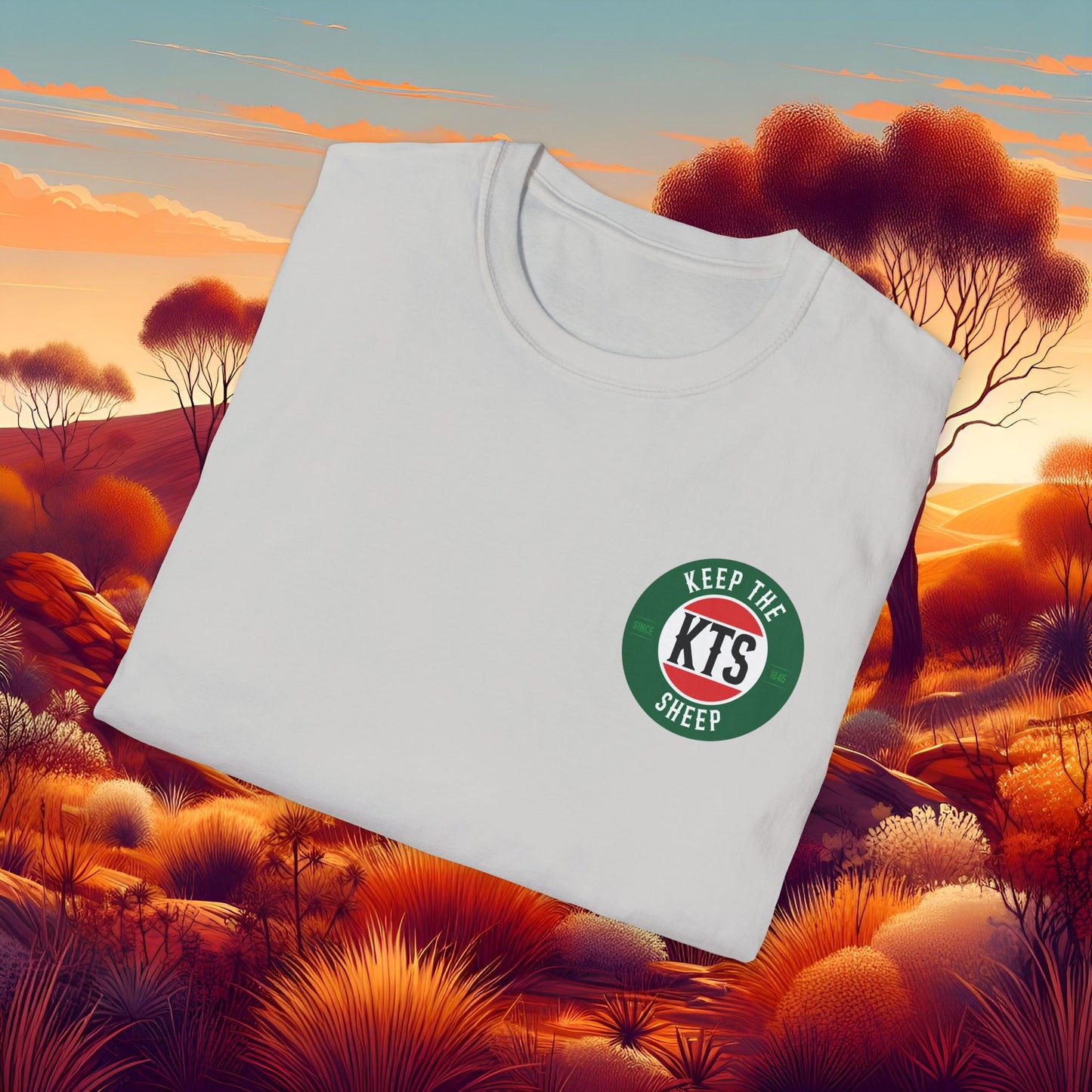 Keep the Sheep #keepthesheep Unisex Softstyle T-Shirt - Bold Graphic Tee for Keep the Sheep movement