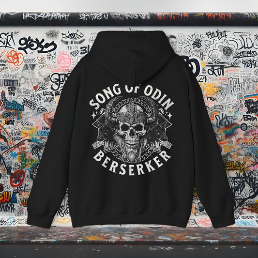 Viking Berserker Hoodie | Unisex Sweatshirt for Norse Mythology Fans, Gift for Gamers, Halloween Costume, Unique Streetwear