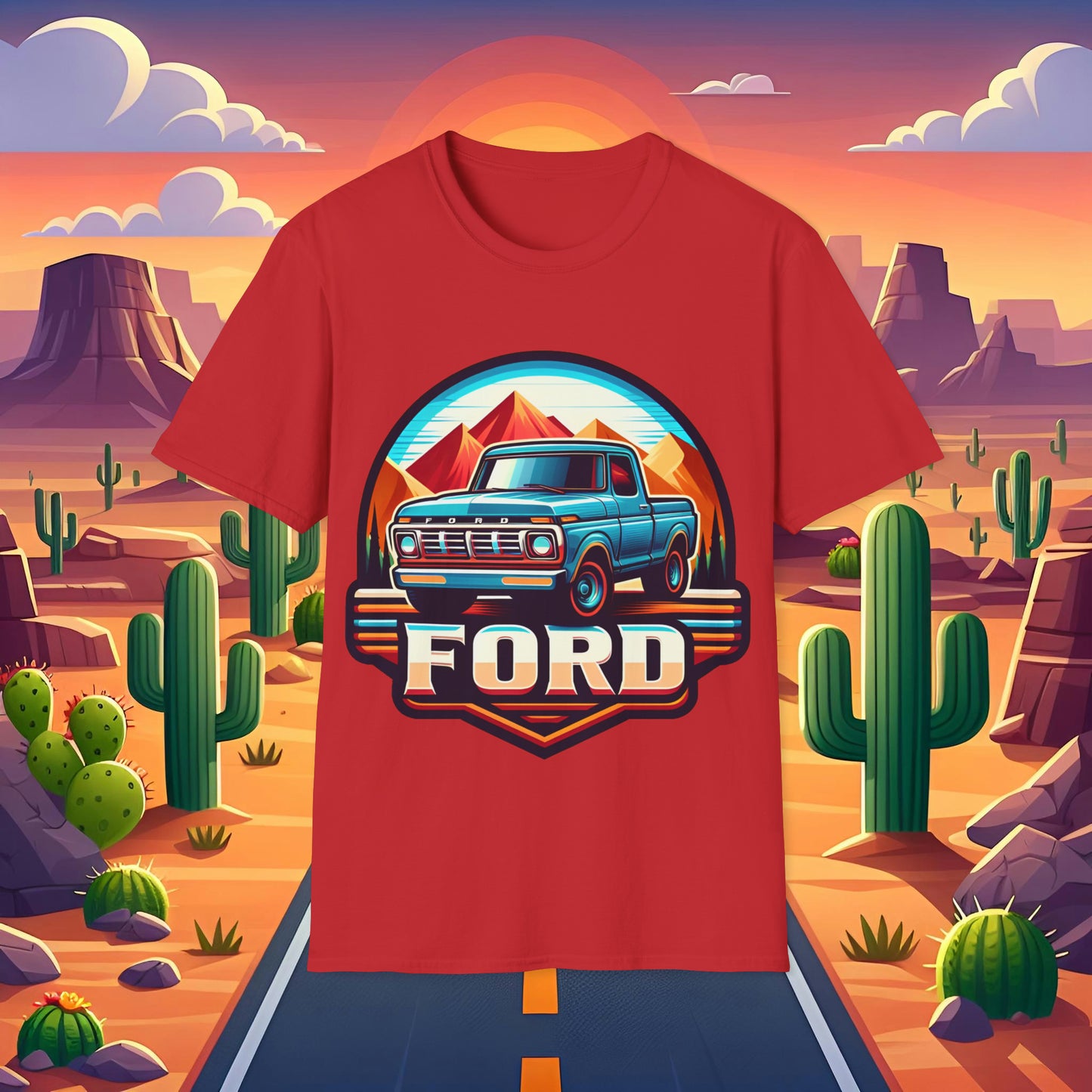 Toon Ford 1 Unisex Softstyle T-Shirt