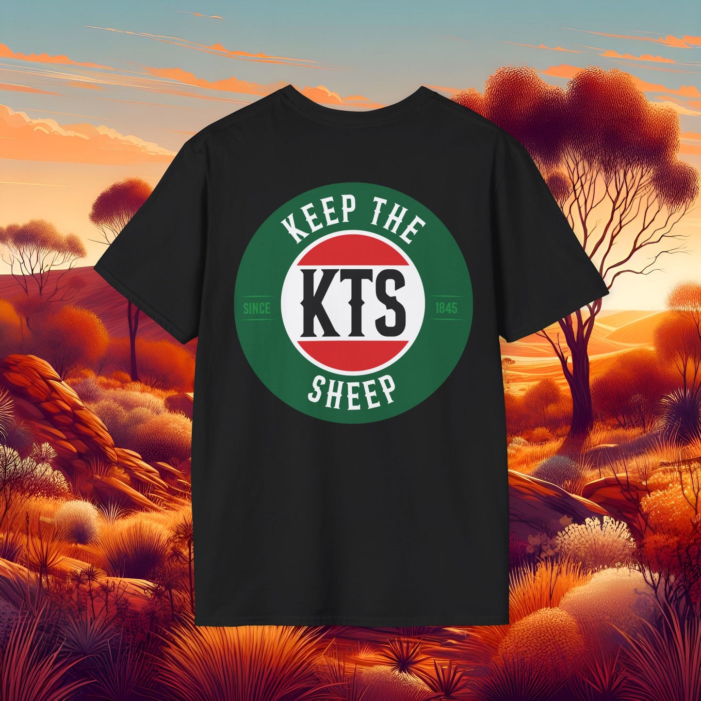 Keep the Sheep #keepthesheep Unisex Softstyle T-Shirt - Bold Graphic Tee for Keep the Sheep movement