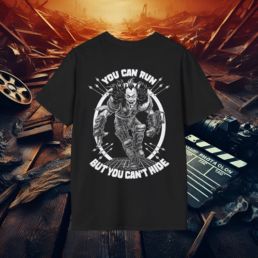 Unisex Graphic Tee: Horror Movie Vibes, Perfect for Movie Nights, Halloween, Gifts for Film Lovers, Vintage Style T-Shirt, Casual Wear