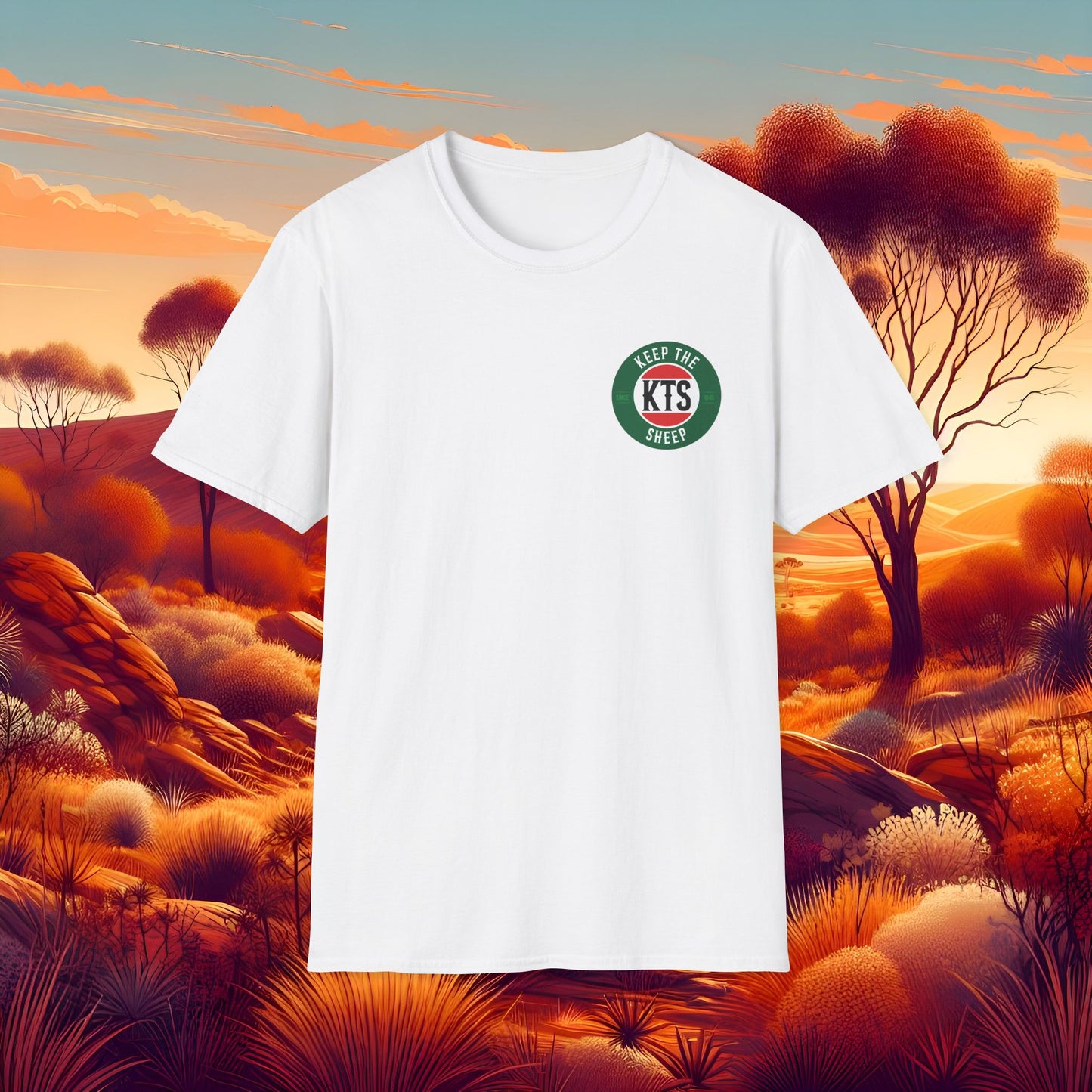 Keep the Sheep #keepthesheep Unisex Softstyle T-Shirt - Bold Graphic Tee for Keep the Sheep movement