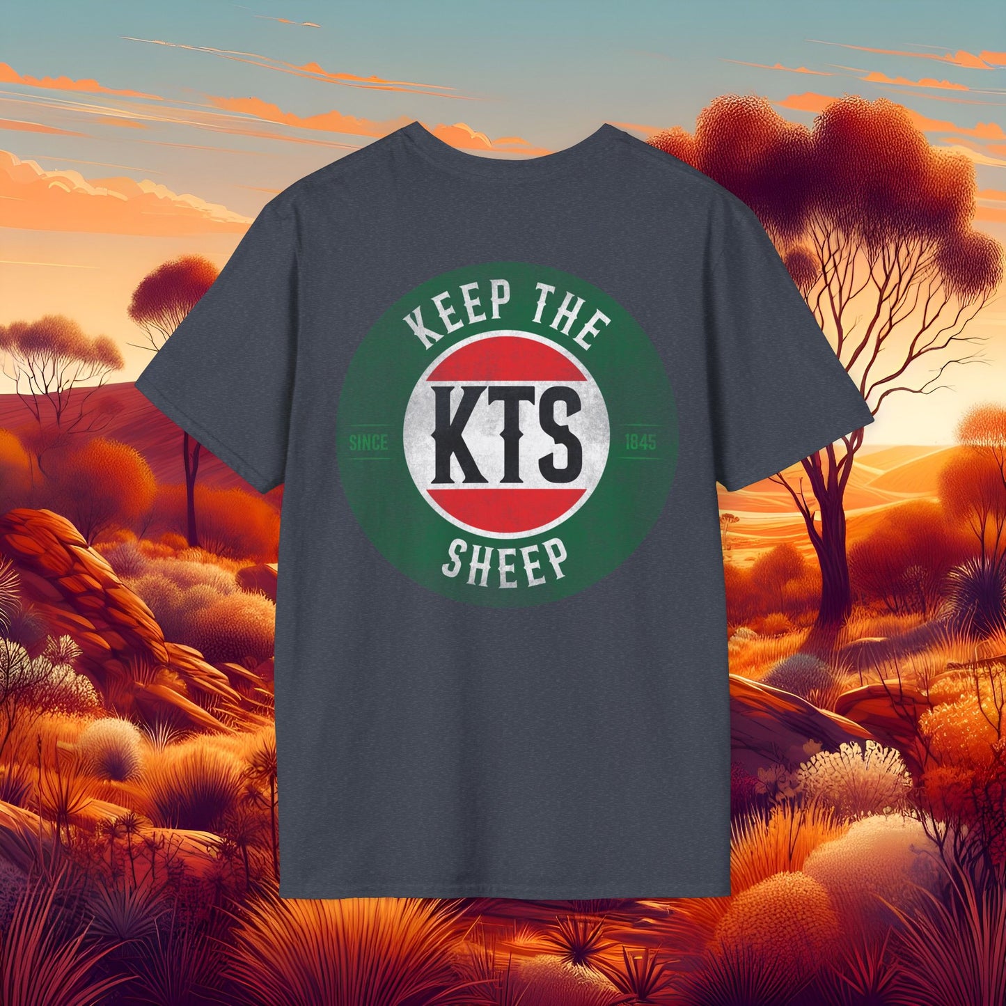 Keep the Sheep #keepthesheep Unisex Softstyle T-Shirt - Bold Graphic Tee for Keep the Sheep movement