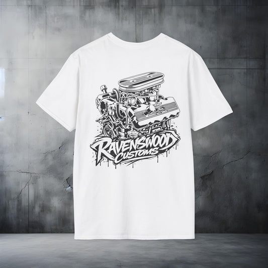 Ravenswood Customs Ford 427 Cammer V8 Engine T-Shirt