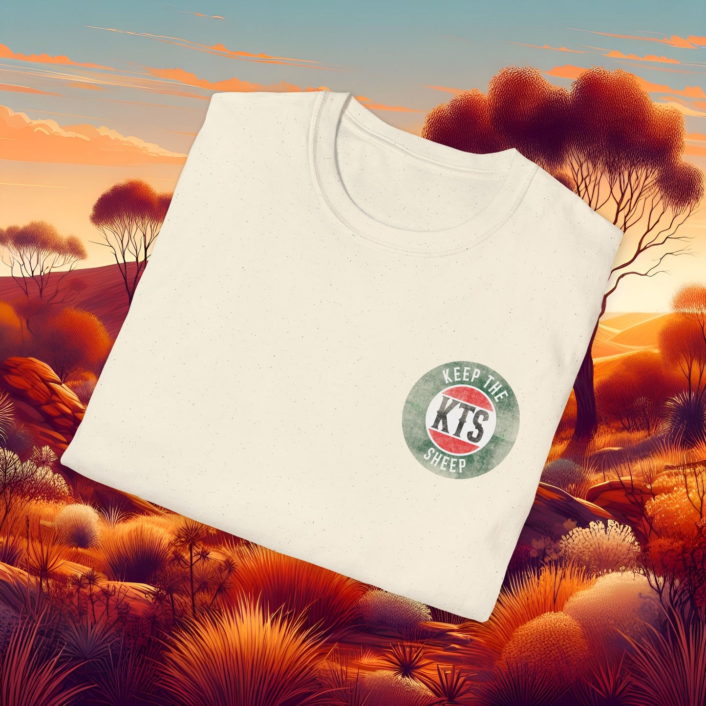 Keep the Sheep #keepthesheep Unisex Softstyle T-Shirt - Bold Graphic Tee for Keep the Sheep movement