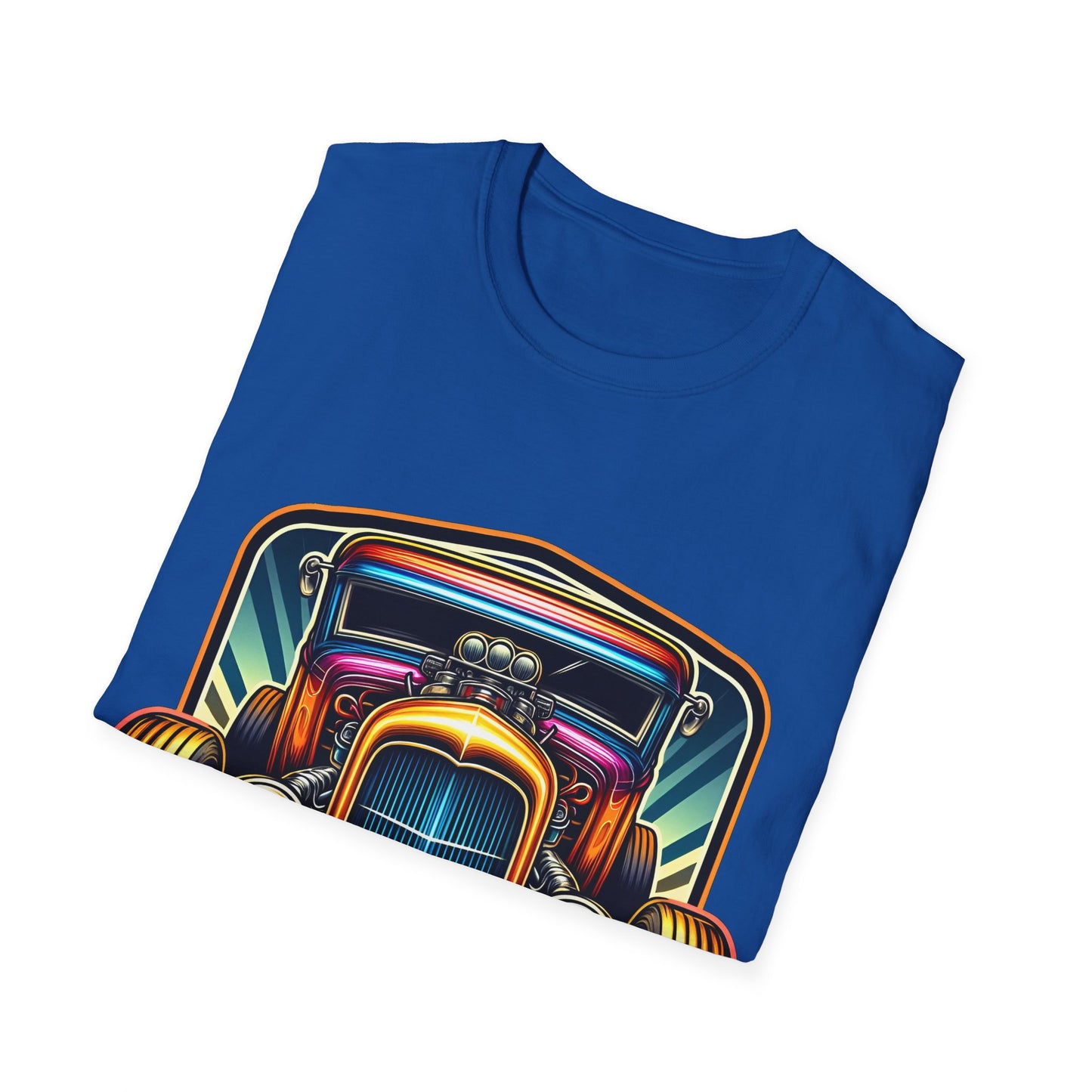 Toon Hot Rod 2 Unisex Softstyle T-Shirt