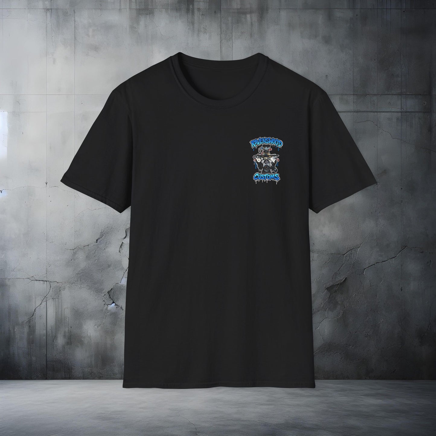 Ravenswood Customs 385ci Holden V8 Engine Graphic T-Shirt