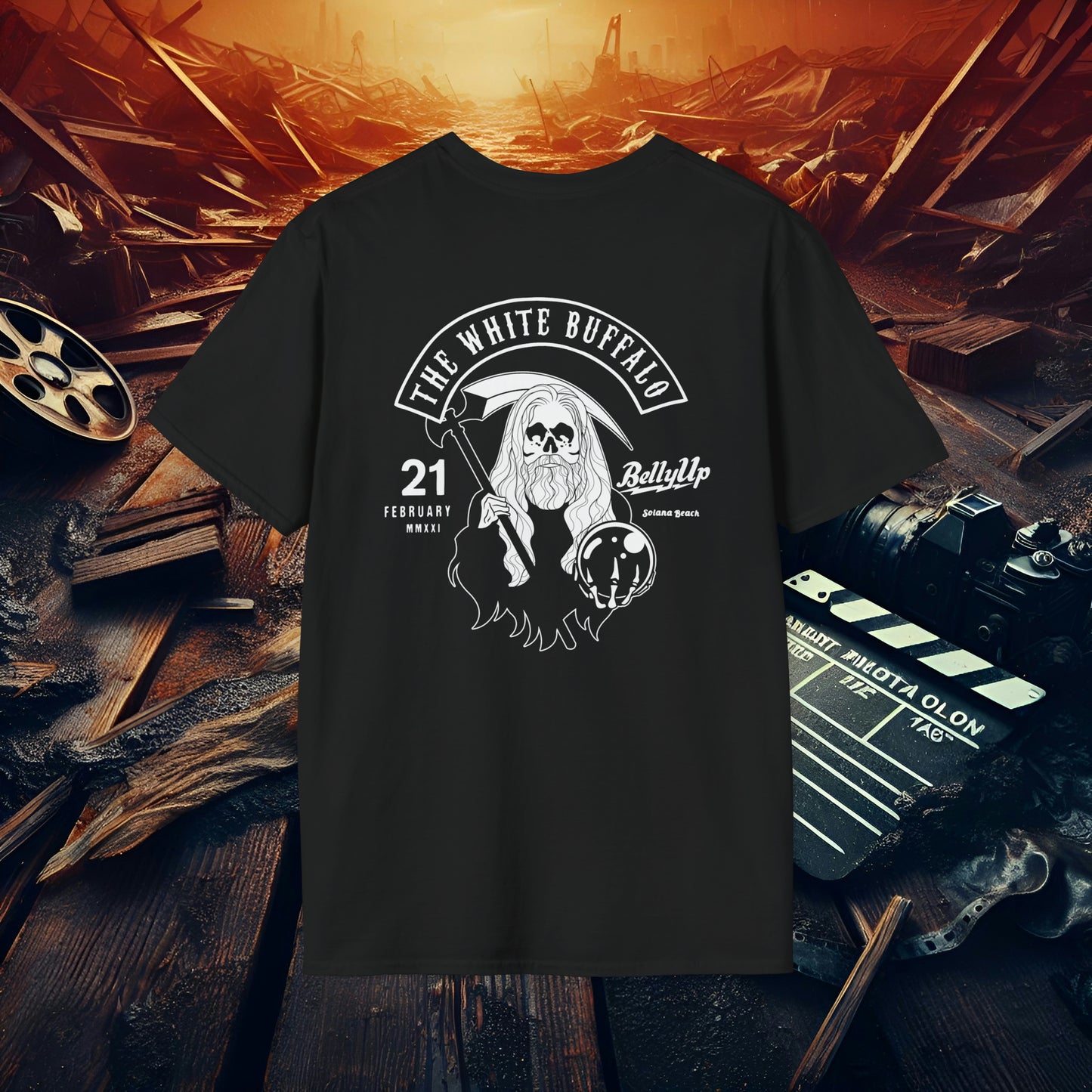 The White Buffalo BellyUp Unisex Softstyle T-Shirt