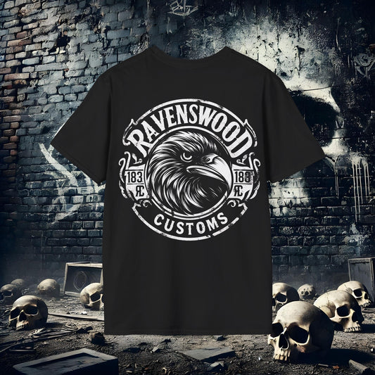 Ravenswood Customs T-Shirt, Custom Print Tee, Unisex Casual Wear
