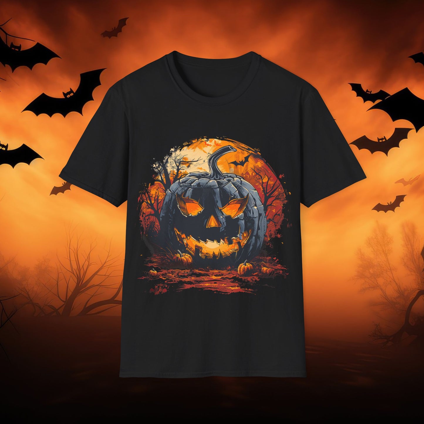 Halloween Pumpkin 88 Unisex T-Shirt, Spooky Tee, Fall Fashion, Halloween Costume, Trick or Treat Shirt, Party Outfit