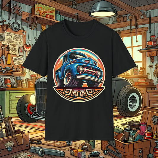 F-Truck 1 Unisex Softstyle T-Shirt