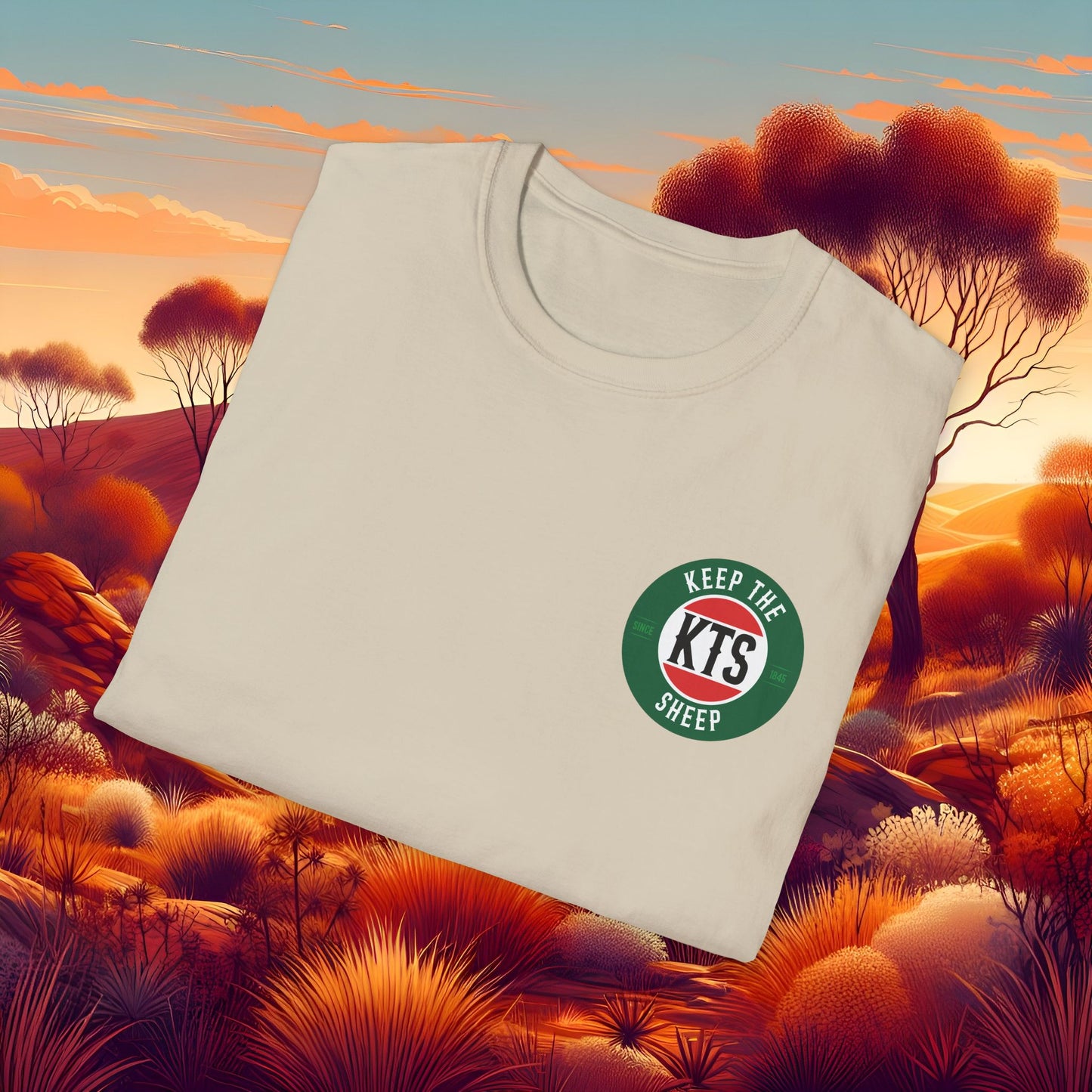 Keep the Sheep #keepthesheep Unisex Softstyle T-Shirt - Bold Graphic Tee for Keep the Sheep movement