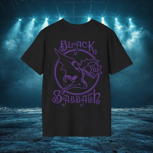 Sabbath XLV Unisex T-Shirt, Softstyle Tee, Dark Fantasy Shirt, Art Tee for Music Lovers, Perfect for Gifts
