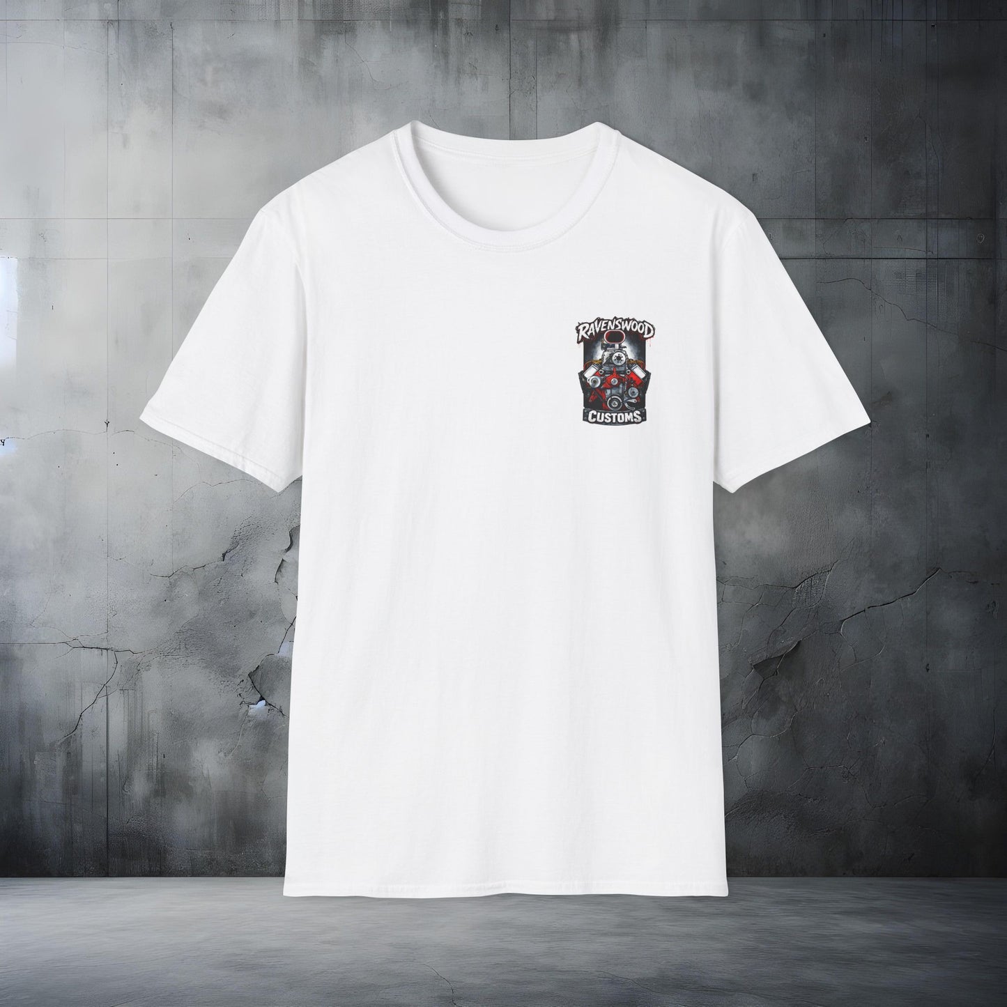 Ravenswood Customs Blown 354 Hemi Engine Graphic T-Shirt