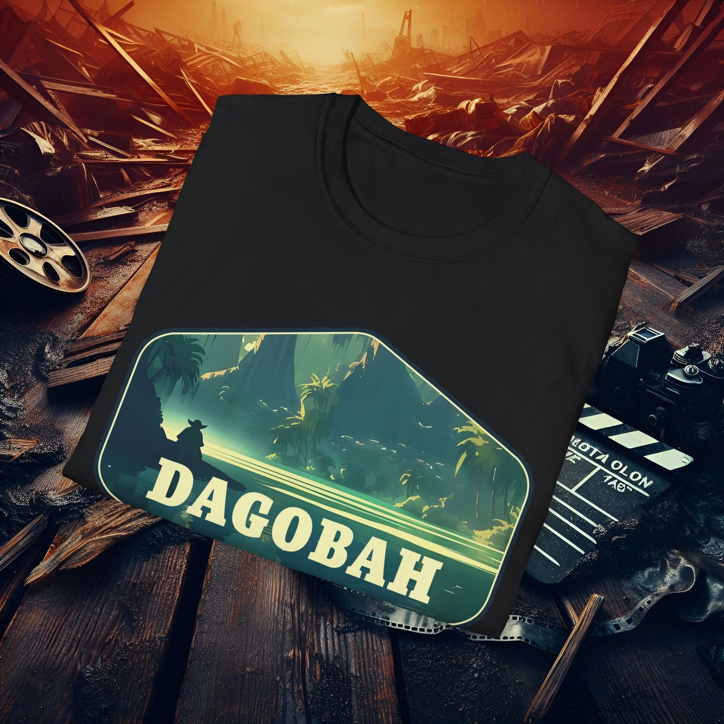 Dagobah The Swamp Planet T-Shirt | Fan Apparel, Unisex Graphic Tee, Sci-Fi Gift, Geeky Fashion, Adventure Shirt