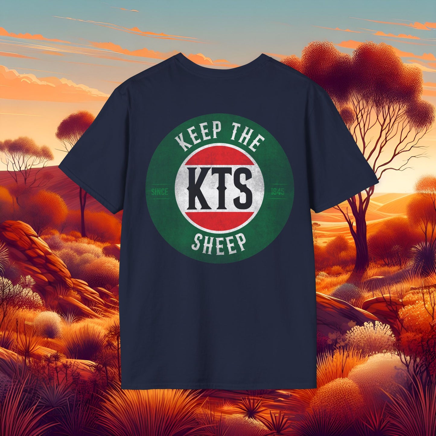 Keep the Sheep #keepthesheep Unisex Softstyle T-Shirt - Bold Graphic Tee for Keep the Sheep movement