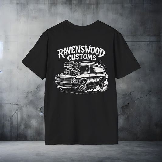 Ravenswood Customs HQ PV T-Shirt | Unisex Softstyle Tee
