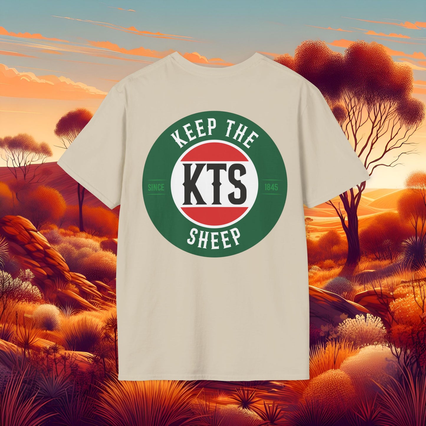 Keep the Sheep #keepthesheep Unisex Softstyle T-Shirt - Bold Graphic Tee for Keep the Sheep movement