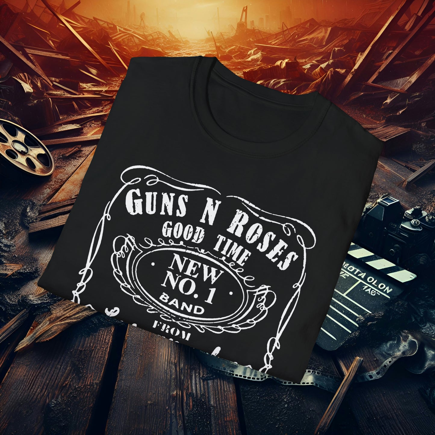 Guns N Roses Unisex Softstyle T-Shirt