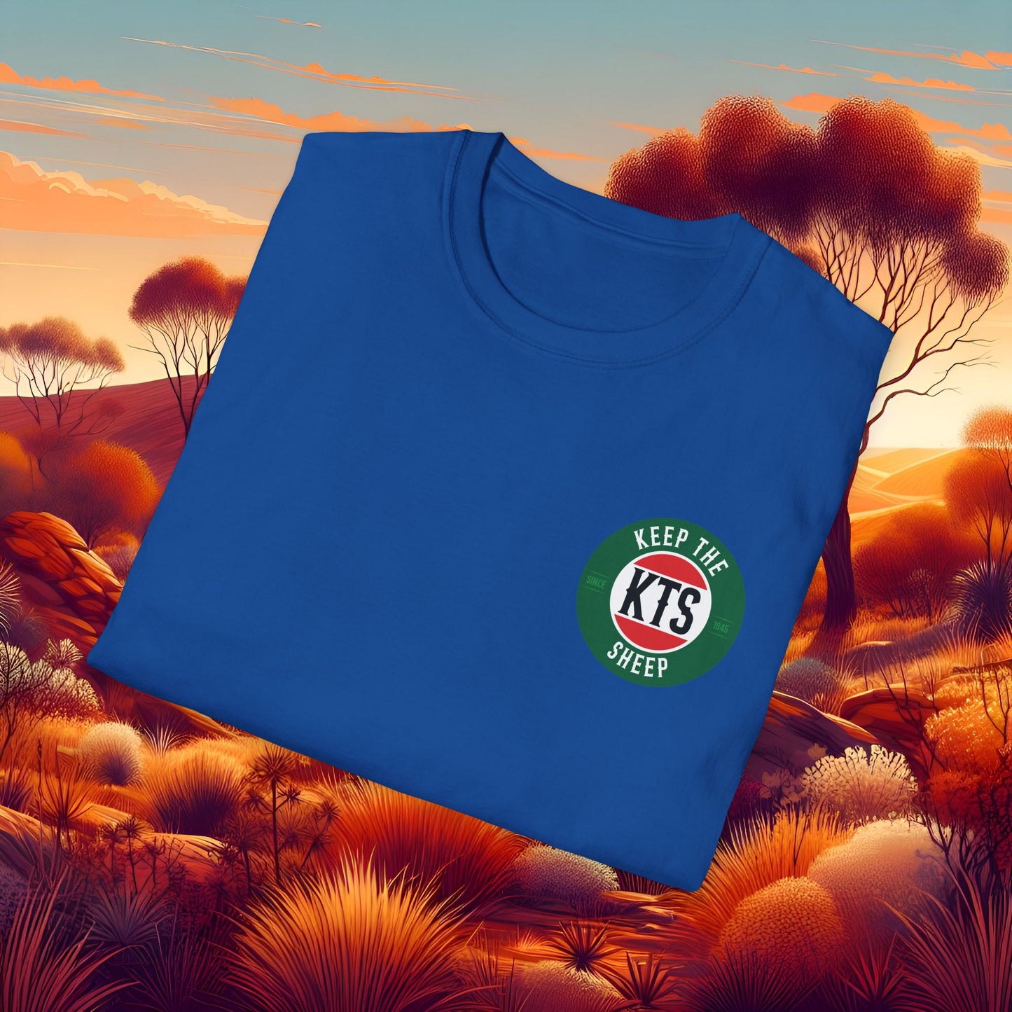 Keep the Sheep #keepthesheep Unisex Softstyle T-Shirt - Bold Graphic Tee for Keep the Sheep movement