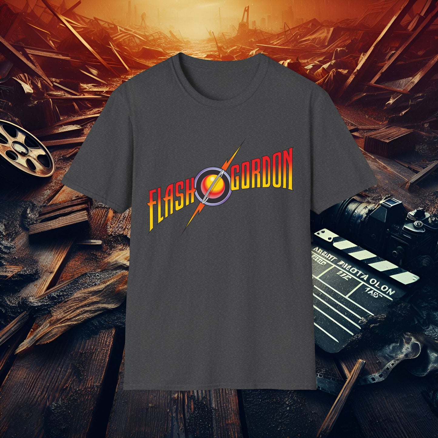 Flash Gordon Unisex Softstyle T-Shirt